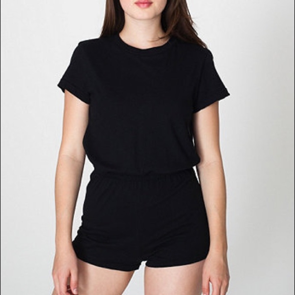 American apparel t shirt romper